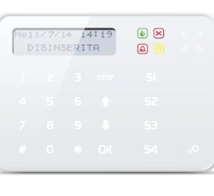 Tastiera di comando capacitiva su RS485