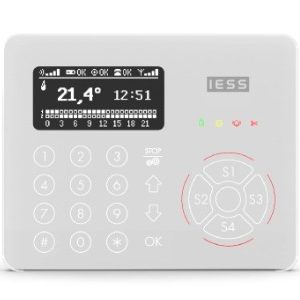 Tastiera di comando touch pad CapSense